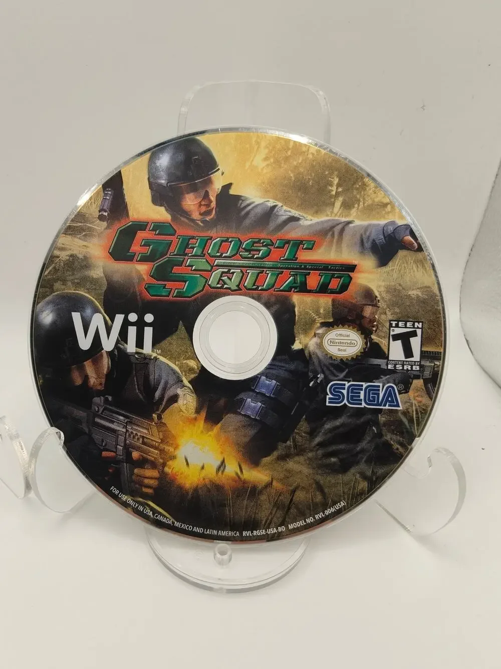 Ghost Squad (Nintendo Wii) Disc Only Tested Working